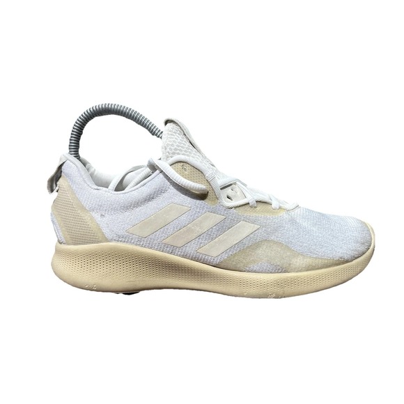Adidas Purebounce+ Women's Size 7 Running Shoes White Pale Pink - Picture 1 of 12